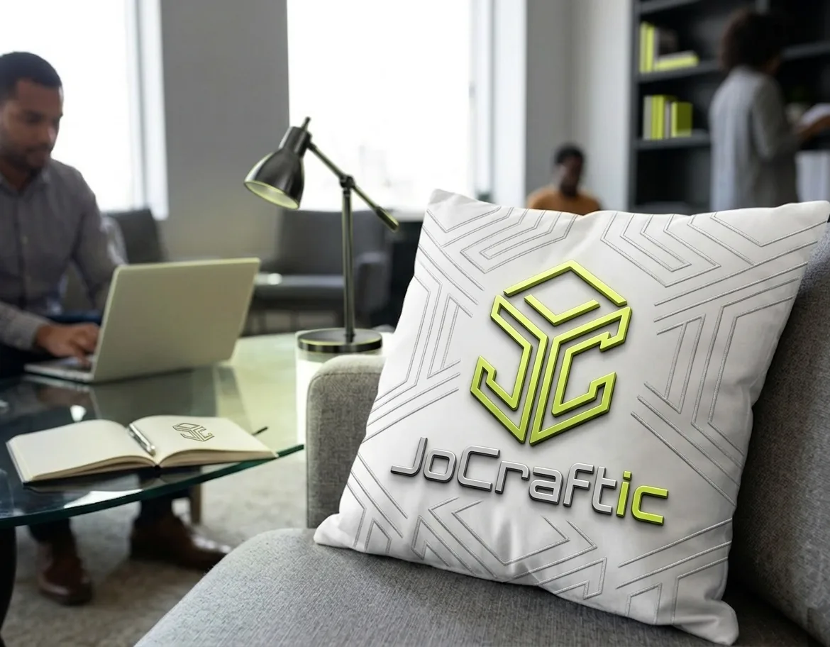 Branded Square Pillow