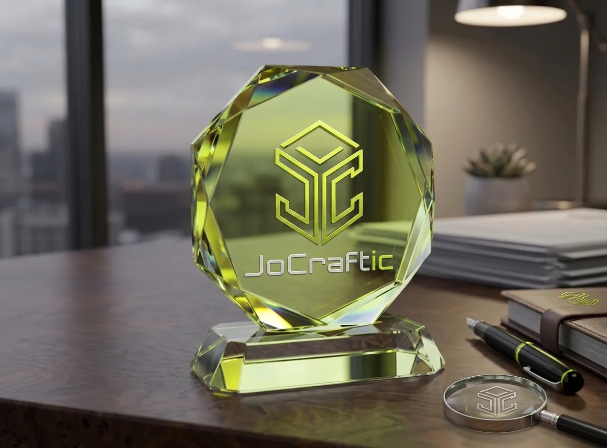 Laser Engraving on Crystals