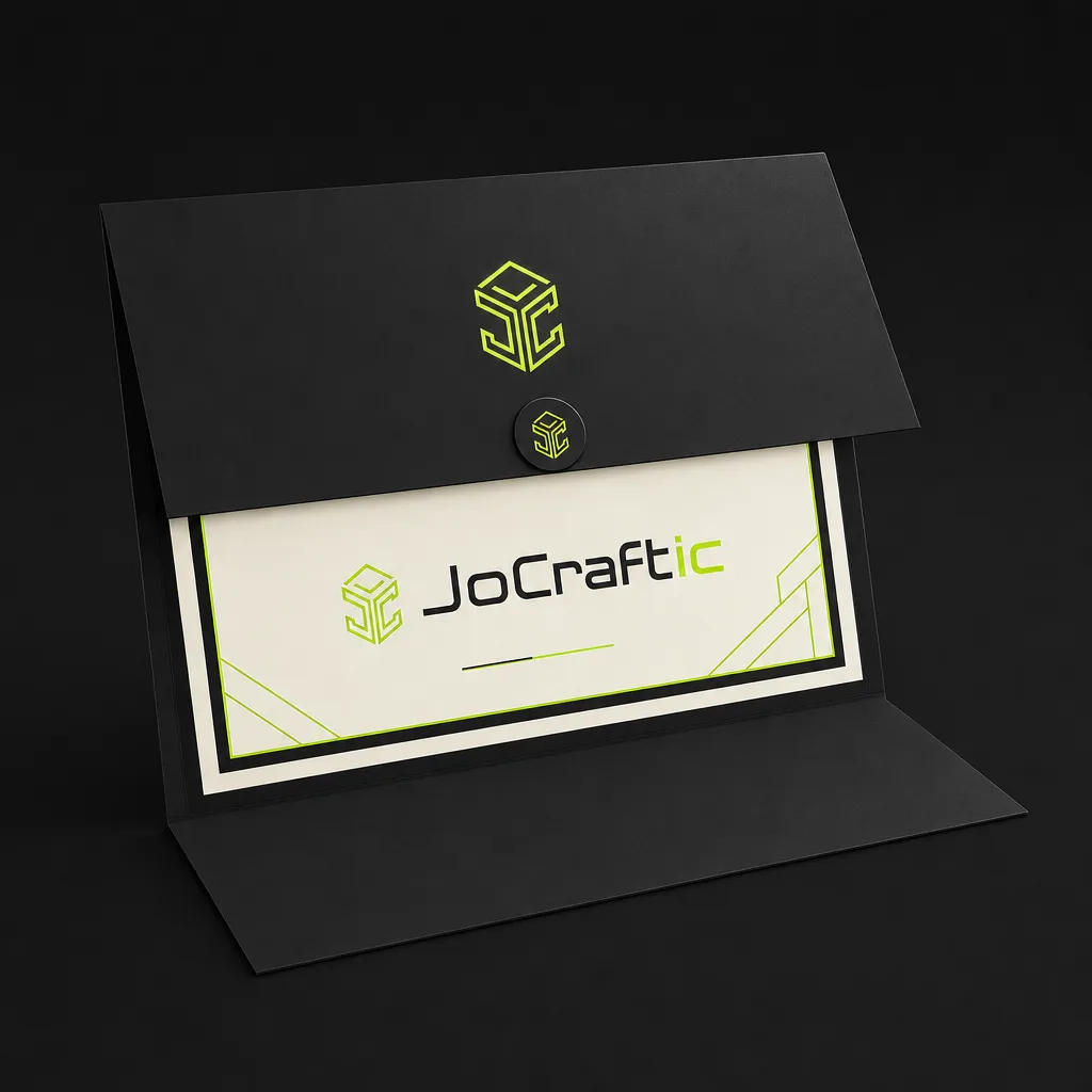 Glossy Finished Carton Certificate Covers