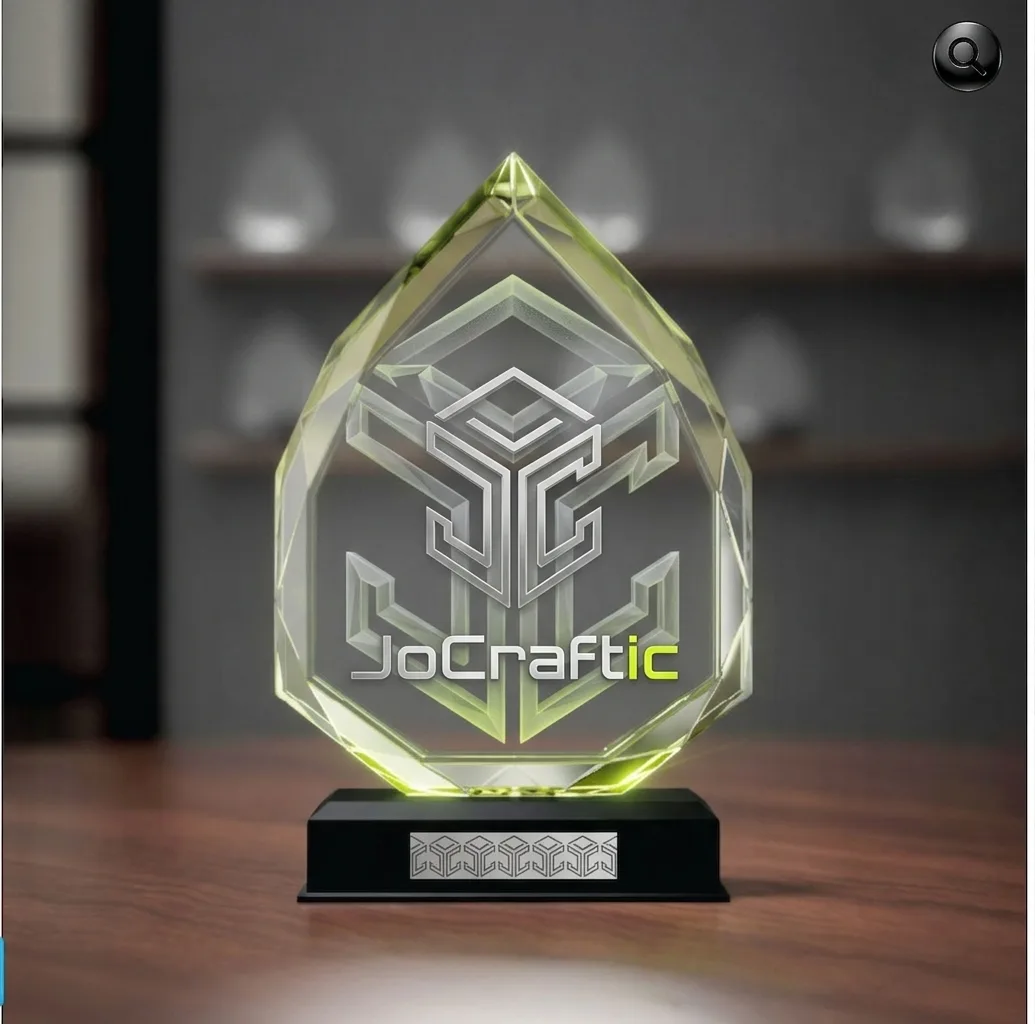 Printing on Glass Trophies